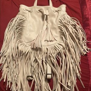 Fringe purse